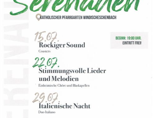Gelungener Auftakt der Serenadensaison 2026 im Pfarrgarten